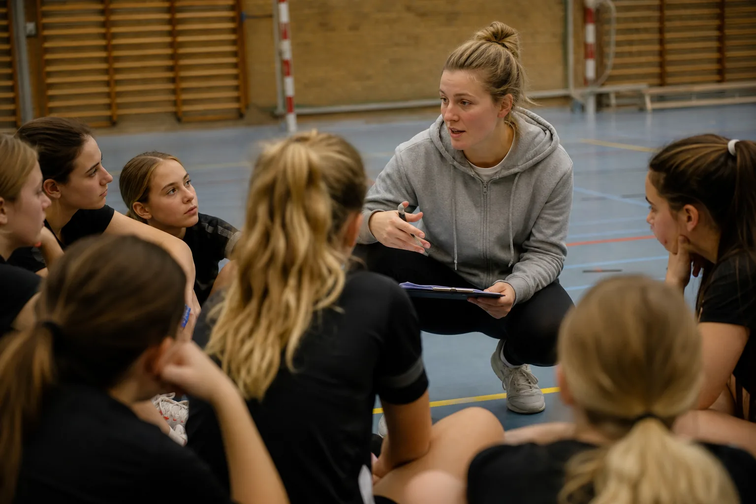 Een Nederlandse sportclub of leslokaal. Beeld bij het artikel: Wat zegt de AVG over gezondheidsgegevens van leerlingen die mee op excursie gaan?