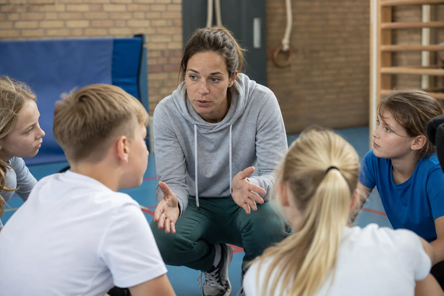 Een Nederlandse sportclub of leslokaal. Beeld bij het artikel: Wat kost een schoolreis per leerling en hoe hoog mag de ouderbijdrage zijn?