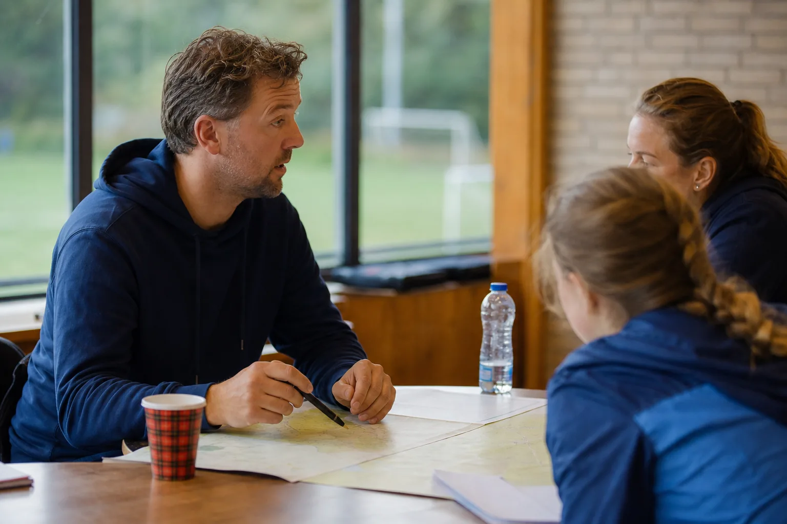 Een Nederlandse sportclub of leslokaal. Beeld bij het artikel: In welke volgorde organiseer je een schoolreis van de eerste vergadering tot de terugkomst?